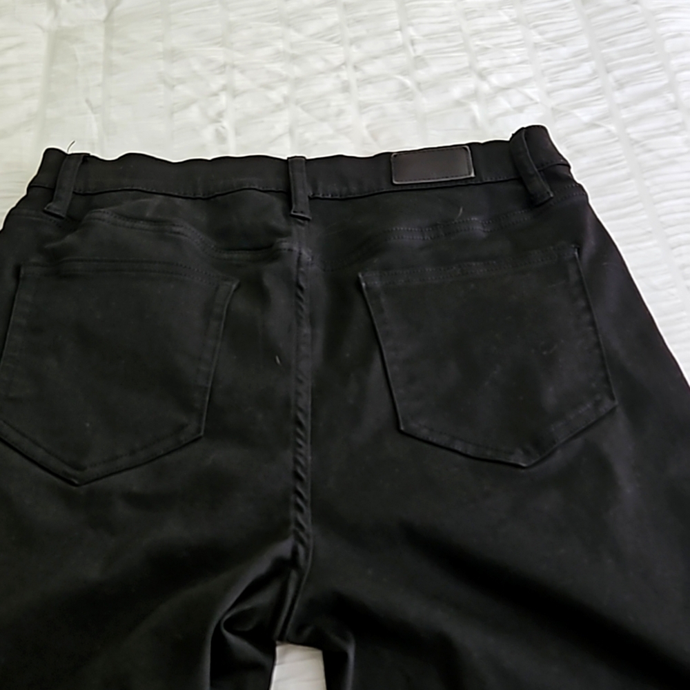 High rise slim ankle jean